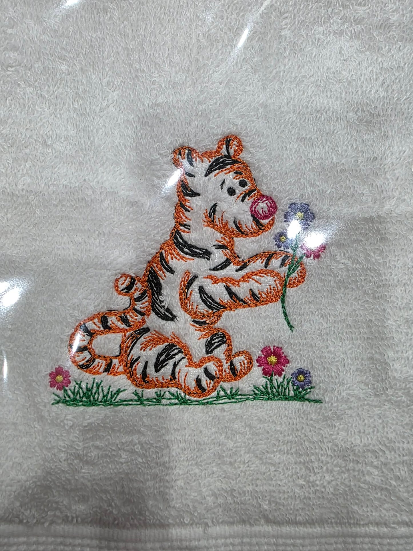 Embroidered Character Towel Sets
