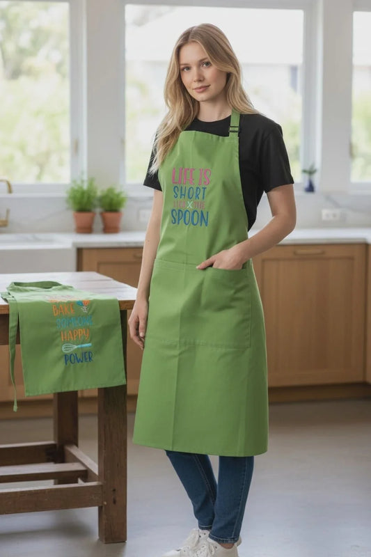 Embroidered Apron