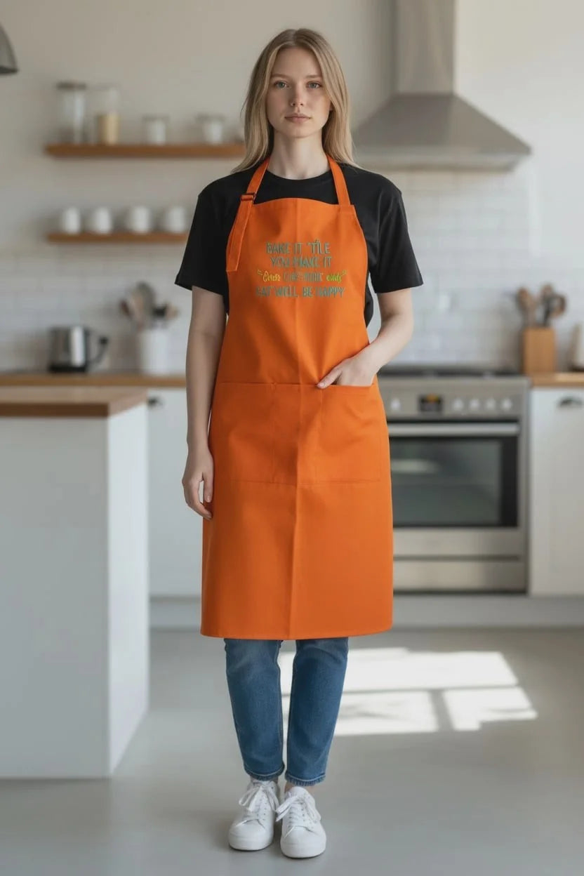 Embroidered Apron
