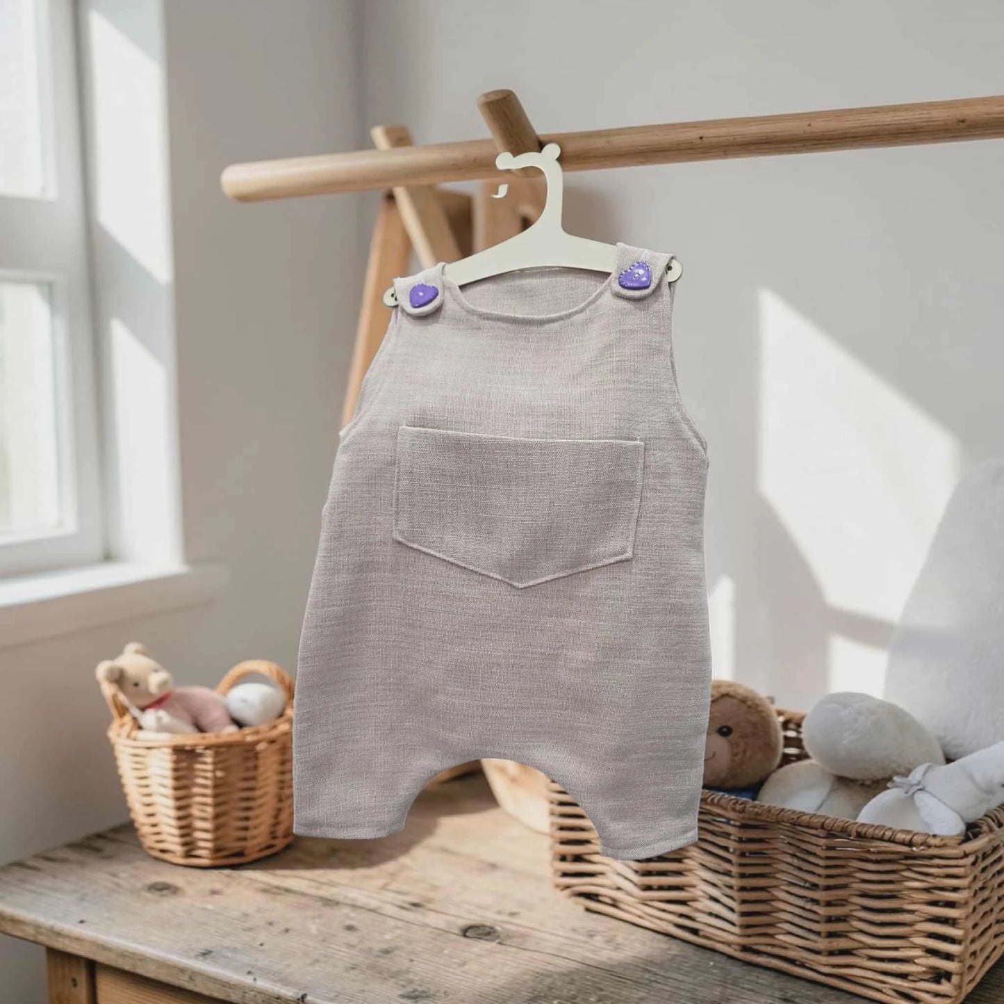 Snuggle Pocket Overalls