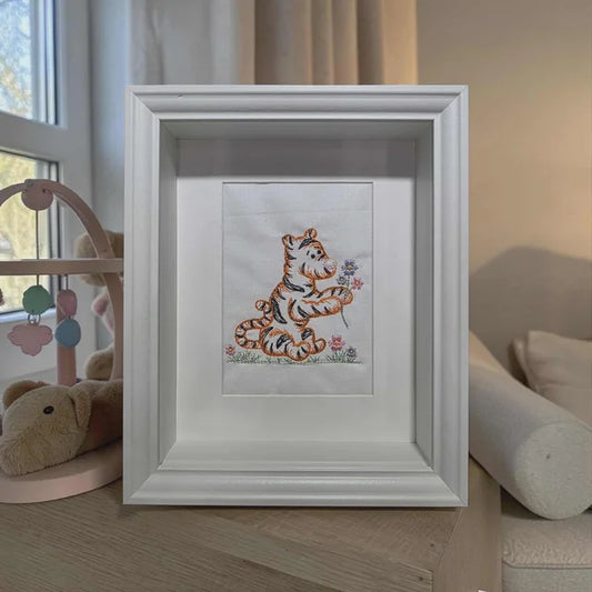 Tigger Embroidered Shadowbox