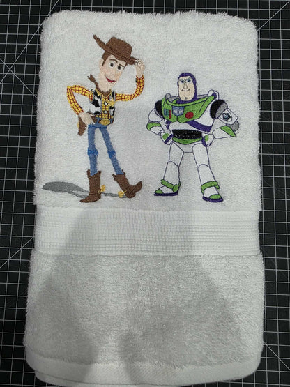 Toy Story Buzz & Woody Towel Set