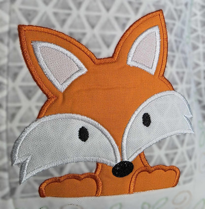 “Woodland Patchy Pup” Handmade Cushion Cover